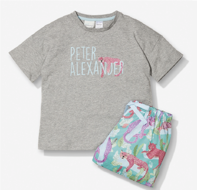 Colourful pattern for PJ brand Peter Alexander